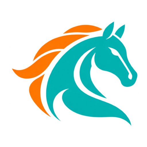 Horse, transparent